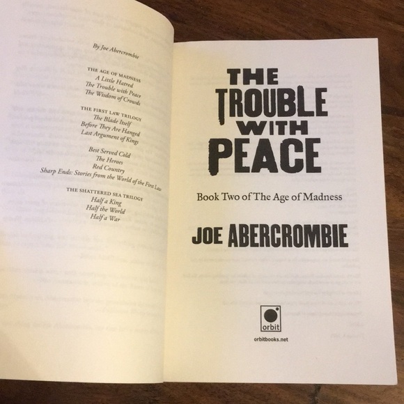 3 The Age of Madness Trilogy by Joe Abercrombie Set of Three Softcover Books - Picture 12 of 16